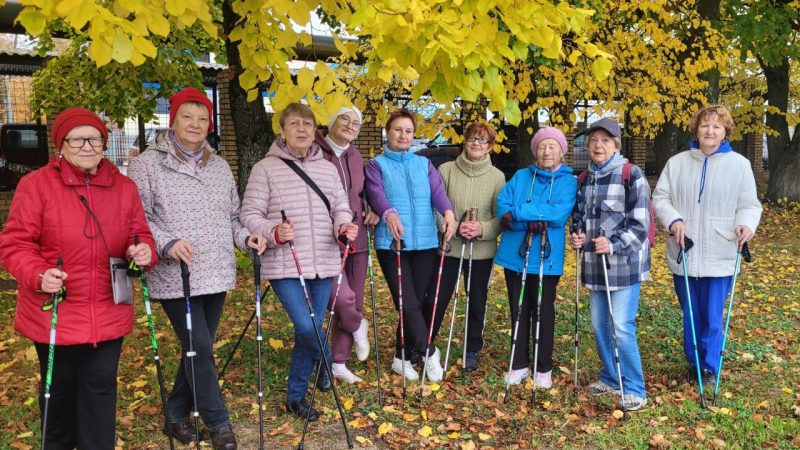 Рузские пенсионеры занимаются активным образом жизни