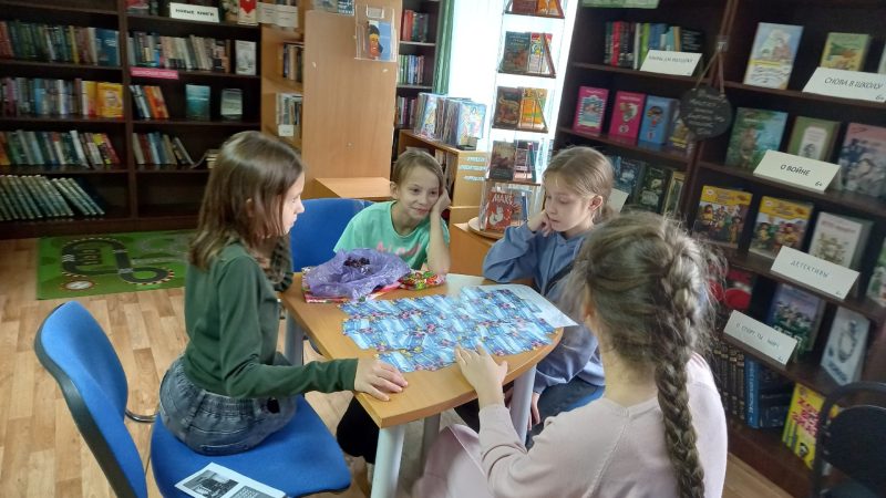 В Тучковской поселковой библиотеке прошел вечер настольных игр
