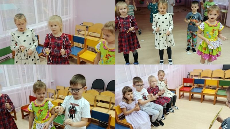 Музыкальное развитие в ДО Нововолково: кружок «Весёлый оркестр»