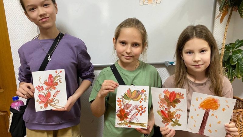 Творческая суббота в ЦКиИ Тучково: магия осенних узоров