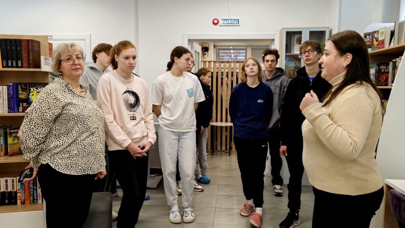 Студенты училища олимпийского резерва посетили Рузскую центральную библиотеку