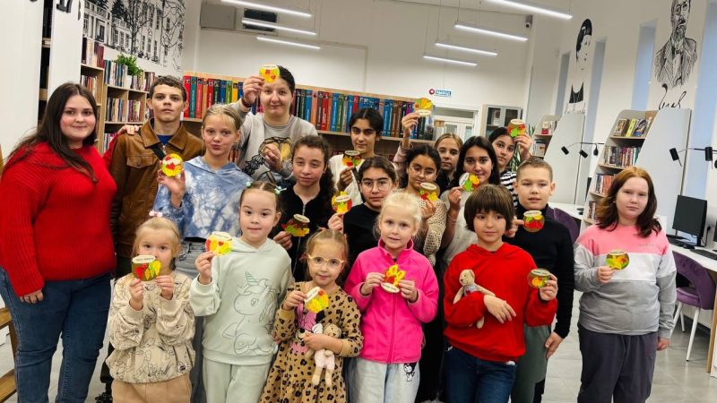 Мастер-класс «Осенний сувенир» в Рузской центральной библиотеке