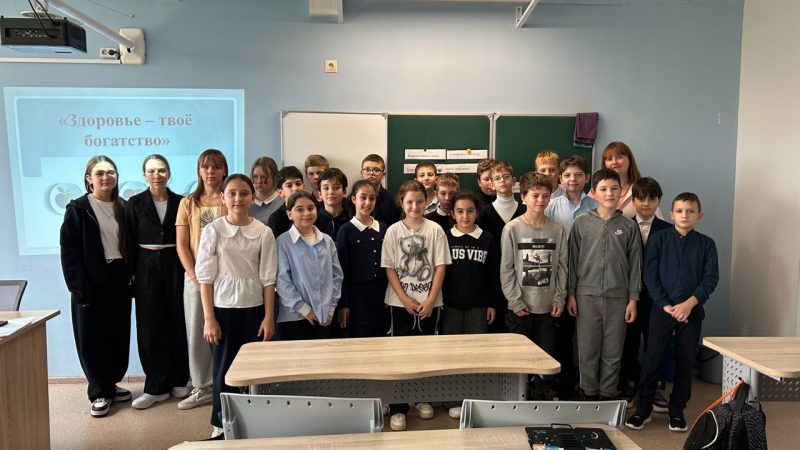 В Тучковской школе №3 провели урок здоровья