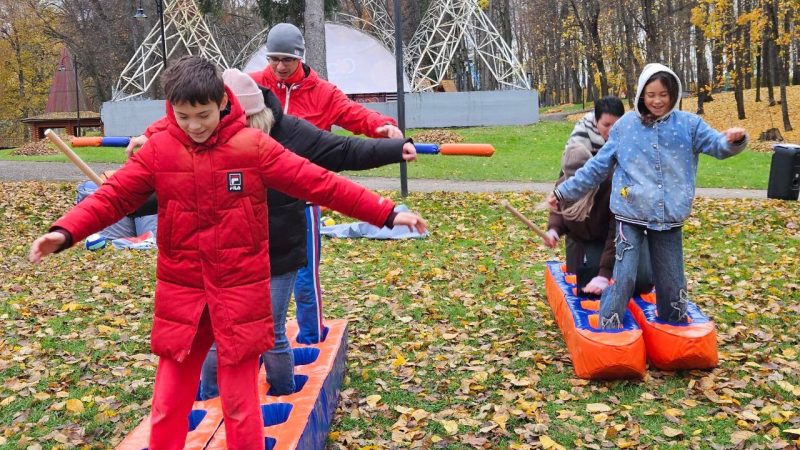 Общеобластное мероприятие «Азбука спорта» прошло в парке «Городок»