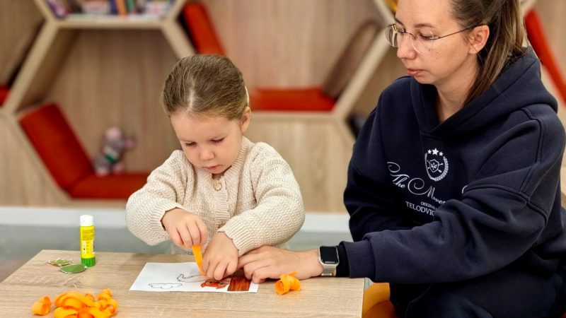 Занятие «Осенние будни животных» прошел в Рузе