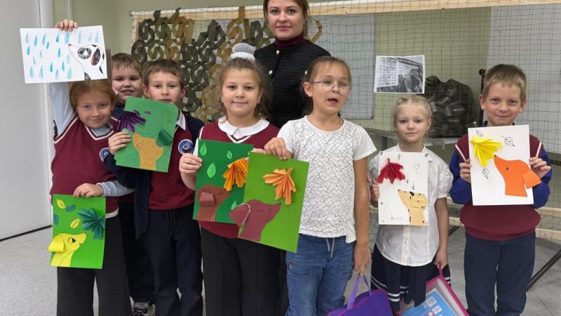 Мастер-класс в Нестеровском лицее: творчество и осень