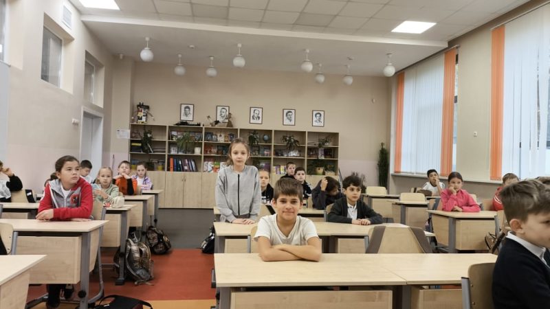 Внеурочное занятие «Разговоры о важном» в Тучковской СОШ №1