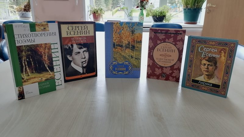 В студии «Без границ» Рузской центральной библиотеки вспоминали Сергея Есенина