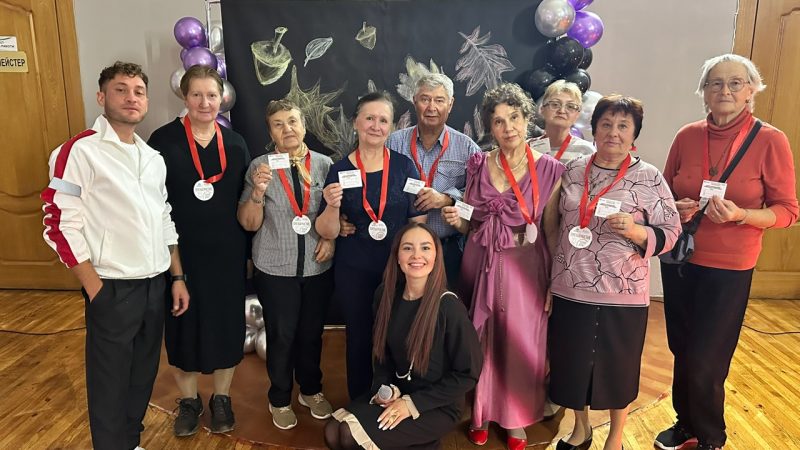 В Тучково прошла танцевальная программа «Золотой возраст»
