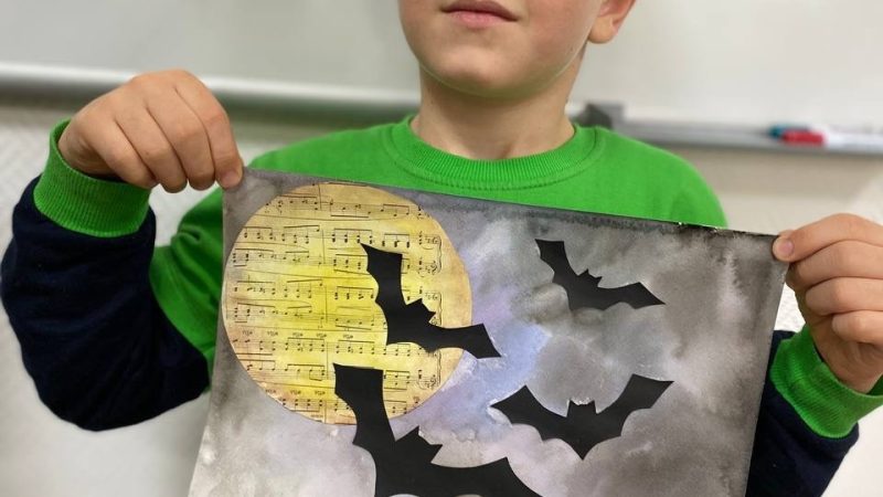 Мастер-класс «Ночная симфония. Аппликация» прошел в ЦКиИ Тучково