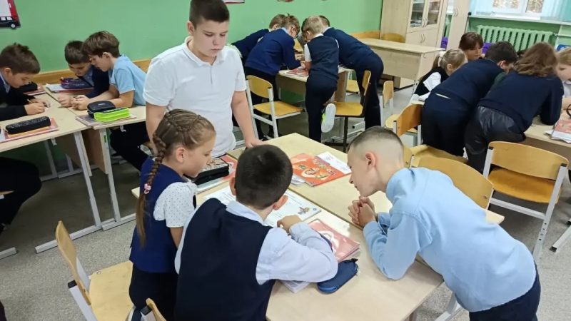 Урок‑викторина «Who am I?» в школе № 3 Рузы