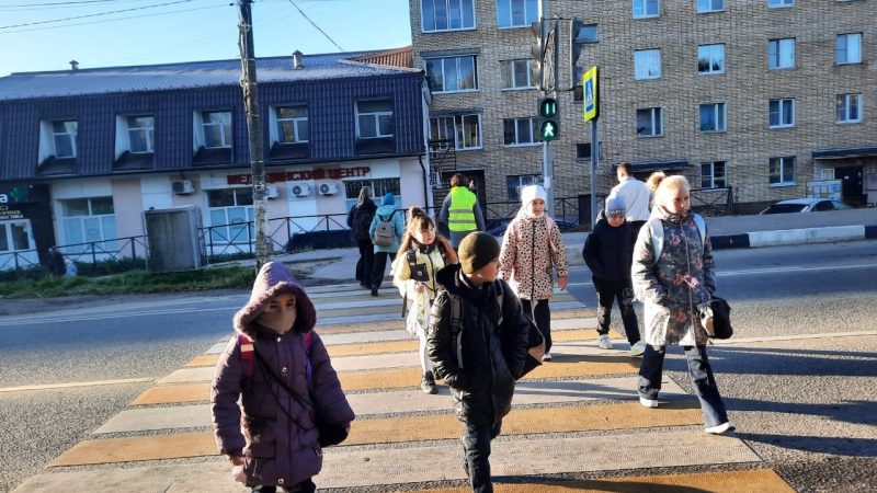 Родители и юные инспекторы обеспечивают безопасность школьников