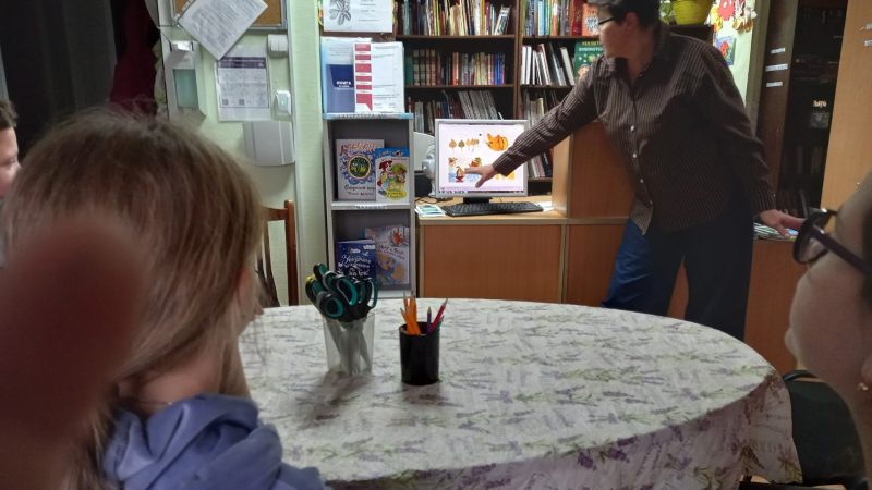 Картина без красок: осенние шедевры в Тучковской поселковой библиотеке