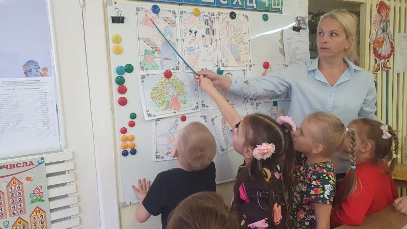 Волшебный мир сказок в дошкольном отделении Нововолково