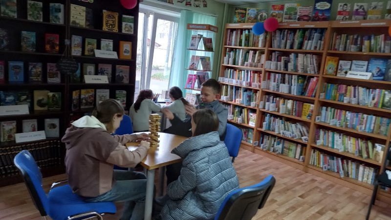 Настольные игры в Тучковской поселковой библиотеке