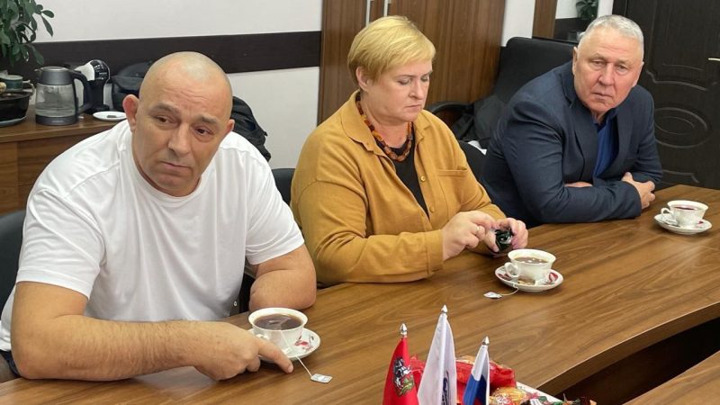 В Рузском округе прошла встреча с ветераном СВО