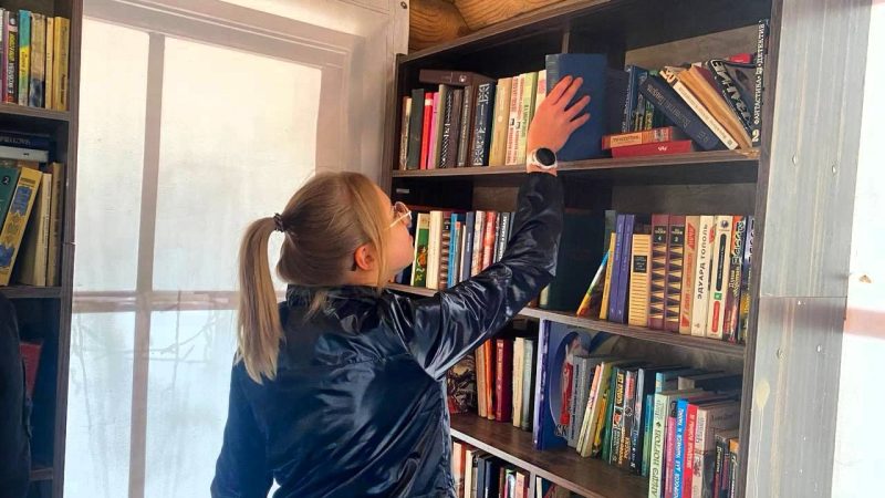 Пополнение книжного фонда в парке «Городок» 🌳📚