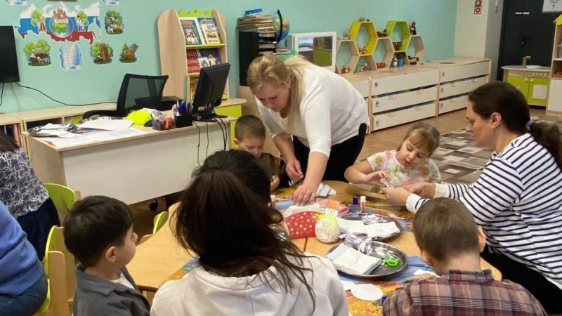 В гимназии №1 г. Рузы прошло занятие в рамках проекта «Предшкола»