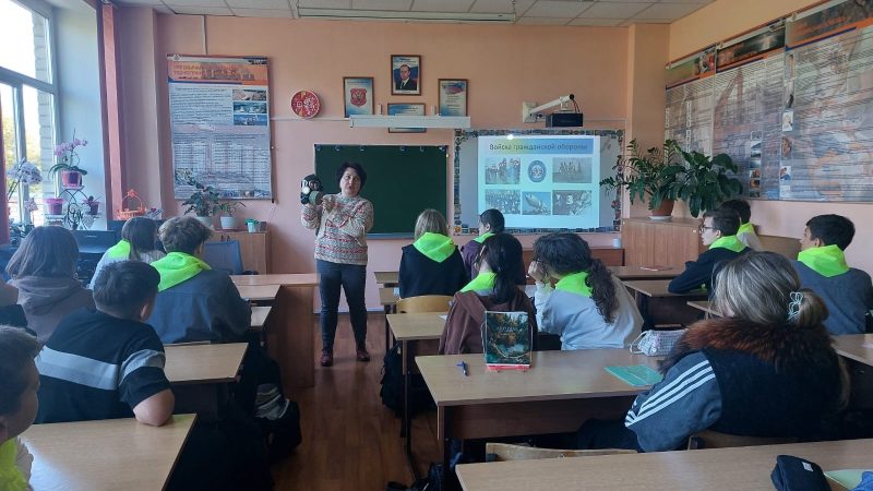 Уроки безопасности в преддверии Дня гражданской обороны