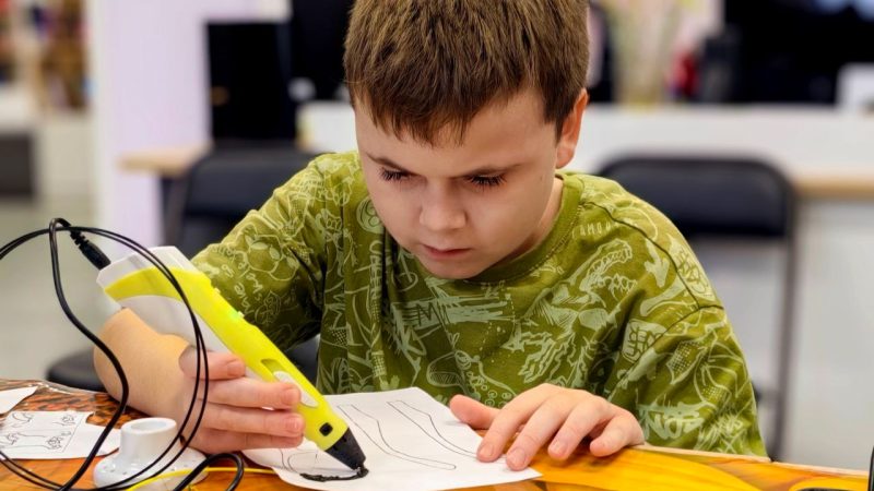 В Рузе прошло занятие студии креативного моделирования «ТехноАрт3Д»