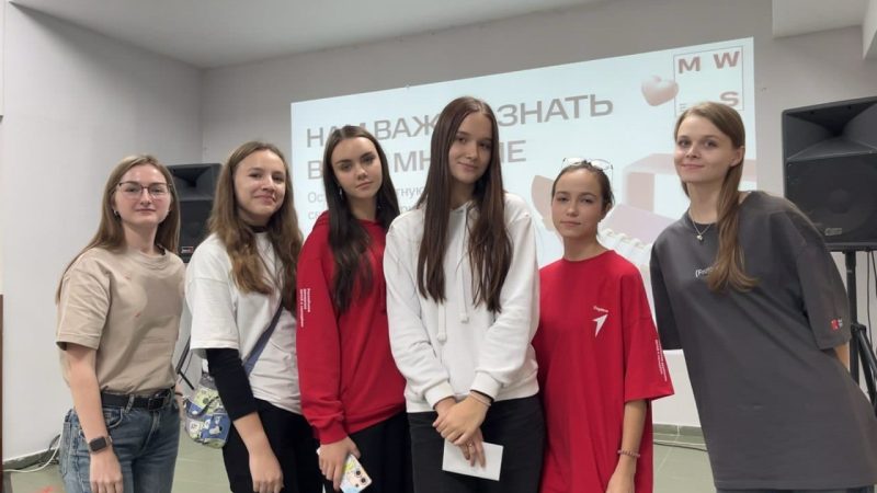 Активисты Тучковской школы №1 познакомились с миром графического дизайна