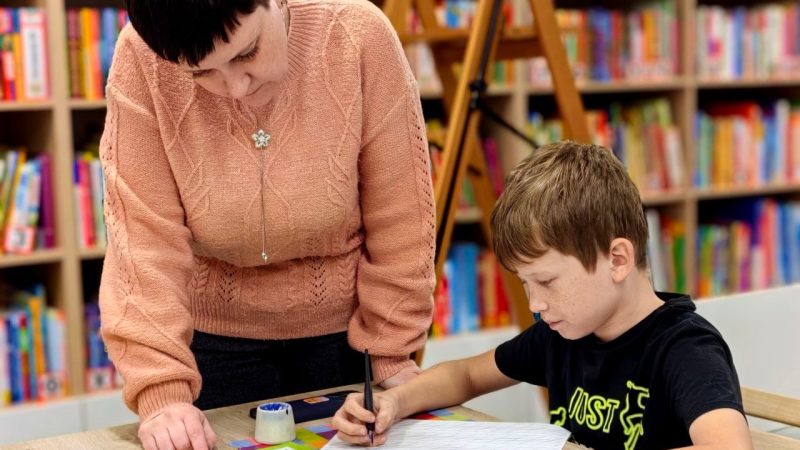 Юные мастера красивого письма в Рузской центральной библиотеке