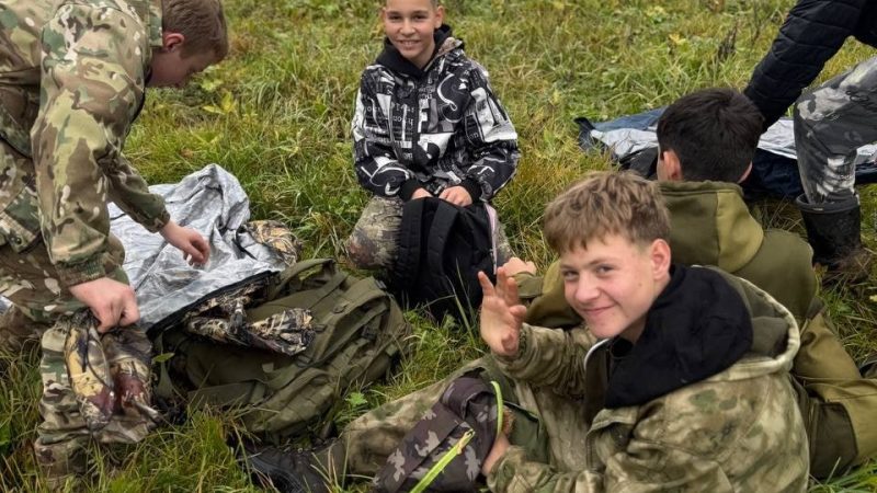 Юнармейцы Рузского округа осваивали топографию на практике