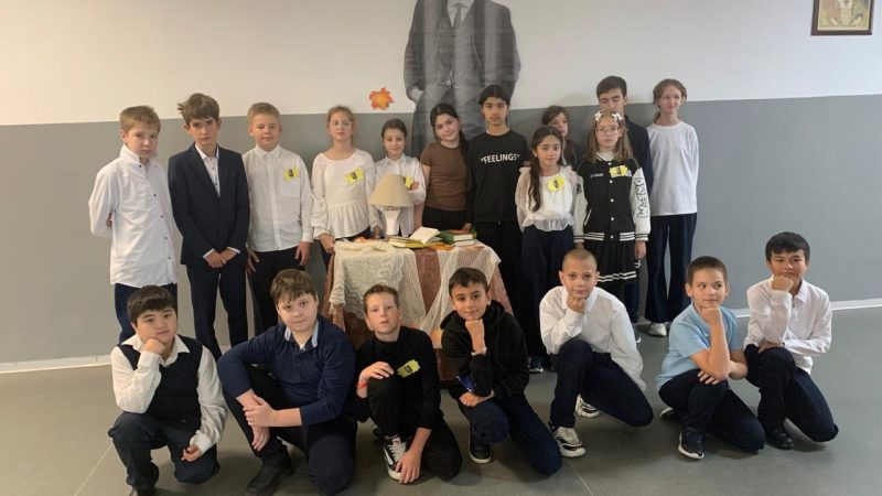 Есенинские строки в сердце пятиклассников