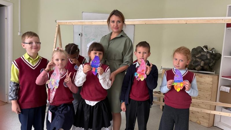 В Нестеровском лицее делали осенних гномов