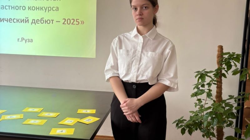 В Рузском округе стартовал конкурс «Педагогический дебют»