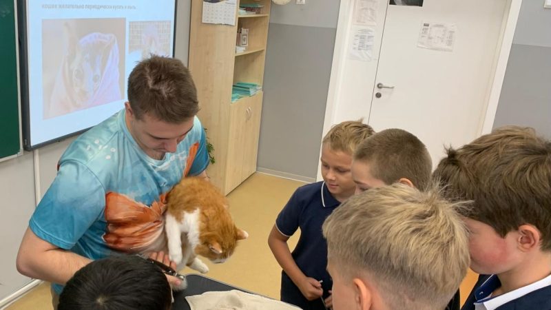 Знакомство с профессией грумера в Тучковской школе