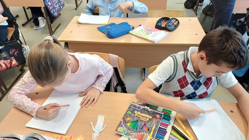 В Покровской школе прошли занятия трека «Орлёнок — Лидер»