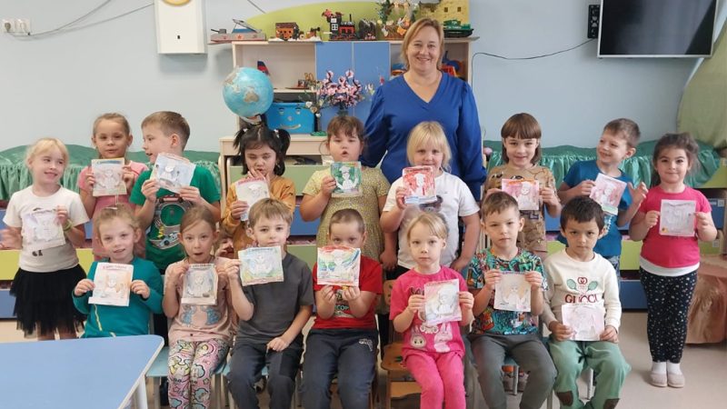 Творческая встреча в дошкольном отделении Дороховской школы