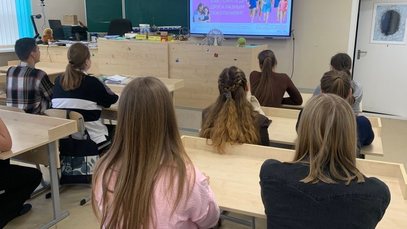 Внеурочное занятие «Разговоры о важном» в МБОУ «Тучковская СОШ №1»