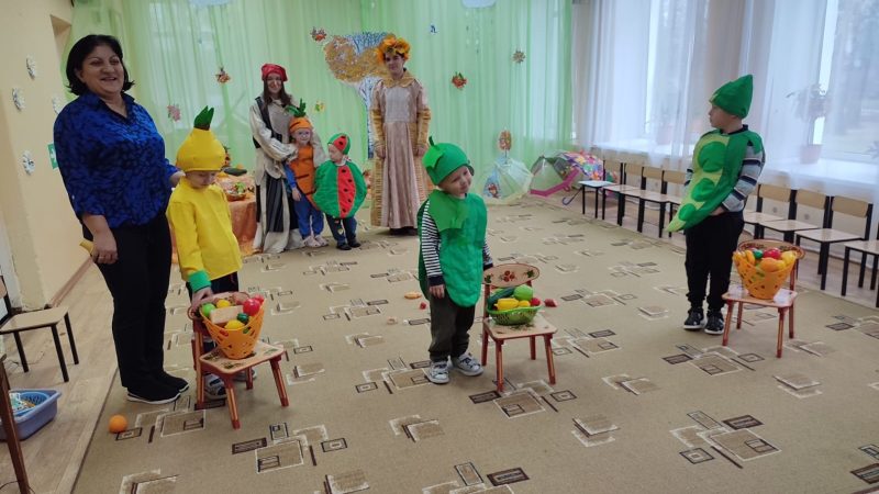 «Забавная осень»: праздничное мероприятие в дошкольном отделении Лидино