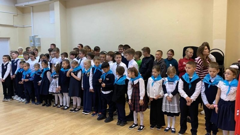 Торжественное посвящение в «Орлята России» прошло в Гимназии №1