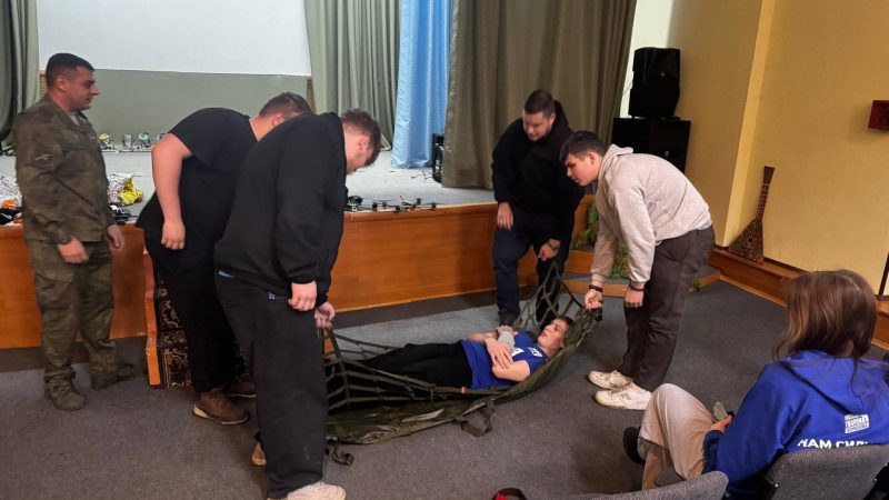 В Тучковском филиале МПУ прошли занятия по военной подготовке и тактической медицине