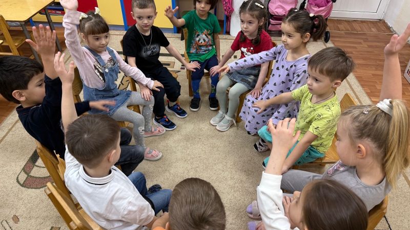 Тучковские детсадовцы учились работать в команде