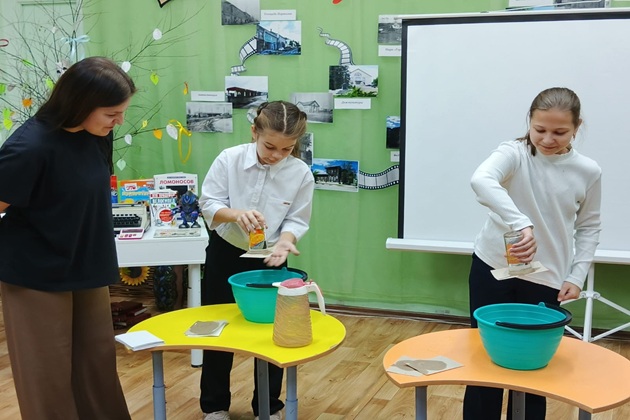 В Рузской библиотеке ставили научные эксперименты