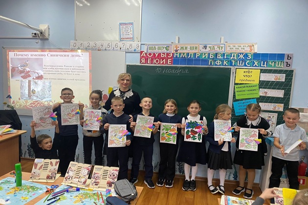 В Рузской школе №2 – птичьи игры, конкурсы и викторины