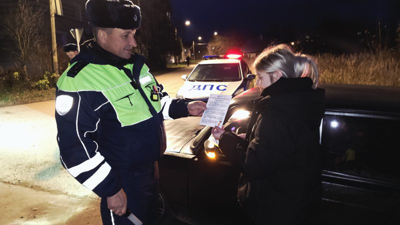 Рузские госавтоинспекторы напоминали автомобилистам, как правильно перевозить детей