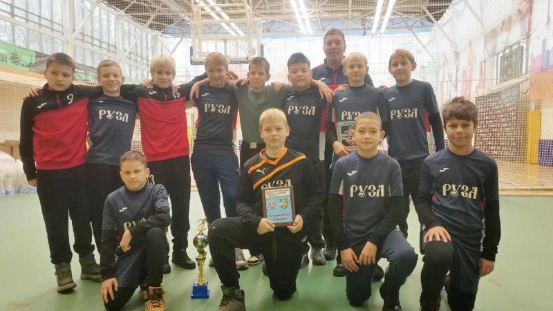 Команда из Рузы — в четверке лучших на Всероссийских соревнованиях по футболу