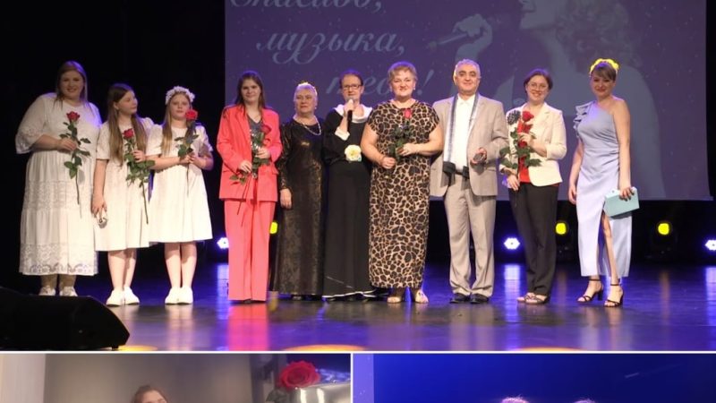 Карина Серёгина поздравила участницу проекта «Любимые песни и романсы» с бенефисом