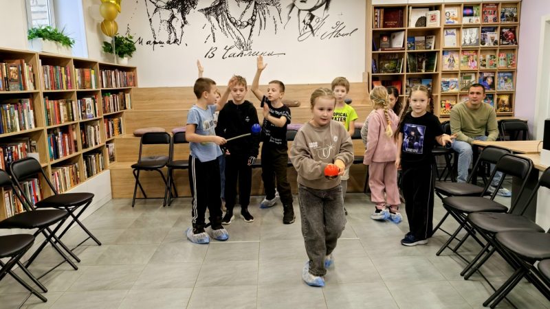 Игровая программа «Ура, каникулы!» прошла в Рузе