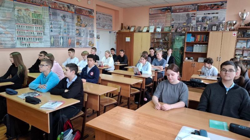 В Рузе провели урок истории для школьников