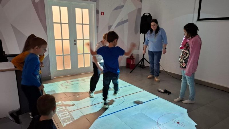 Игровой день на интерактивном полу «Шаг в будущее»