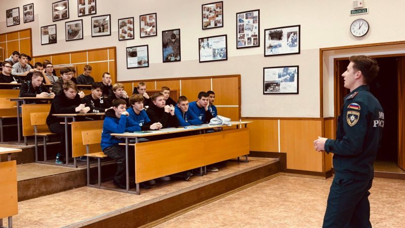 Мероприятие по пожарной безопасности в Тучковском филиале Московского политехнического университета