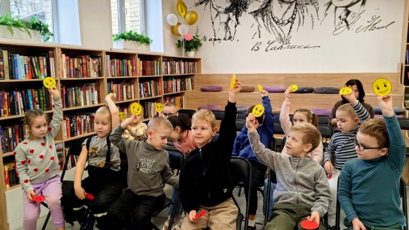 Интерактивная программа для дошкольников прошла в Рузской центральной библиотеке