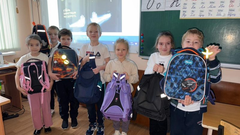 В Тучковской школе прошла профилактическая акция «Засветись»