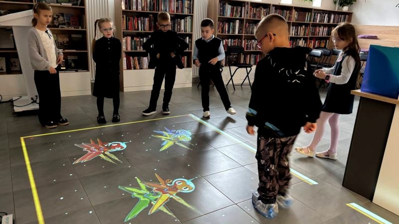 Интерактивный пол «Шаг в будущее»: захватывающий игровой турнир